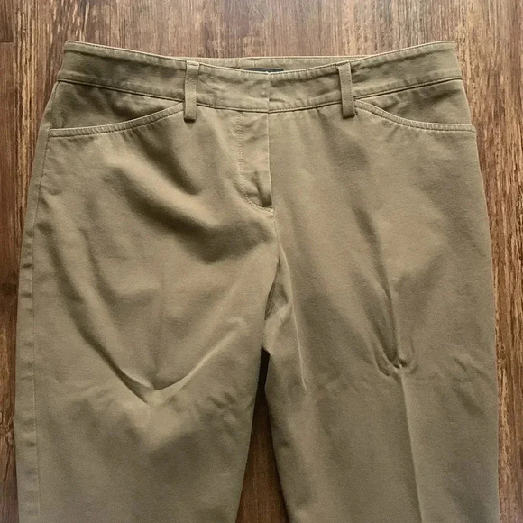 Theory Skinny Leggings Stretch Pants Size 8 Brown - Picture 9 of 10